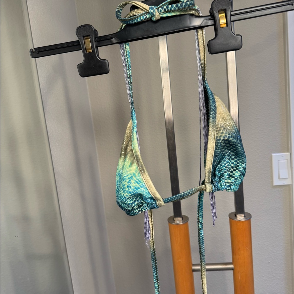 🔥 Alexis Designer Bikini – Emerald Python Print 🔥 - Picture 12 of 16